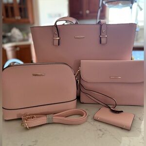 Pink Purse Set